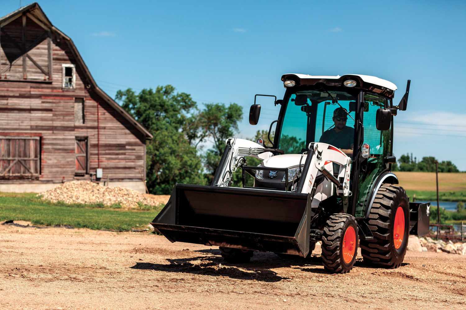 Bobcat with Attachment